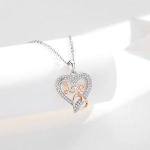 Heart Pendant Love Necklace
